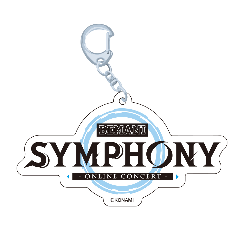 【BEMANI SYMPHONY -online concert-】 Acrylic Key Chain