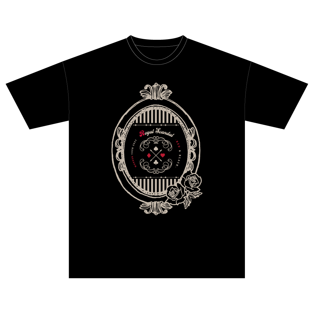 BIG T-shirt [Royal Scandal WONDER TOUR 2022 -RED & BLACK-]
