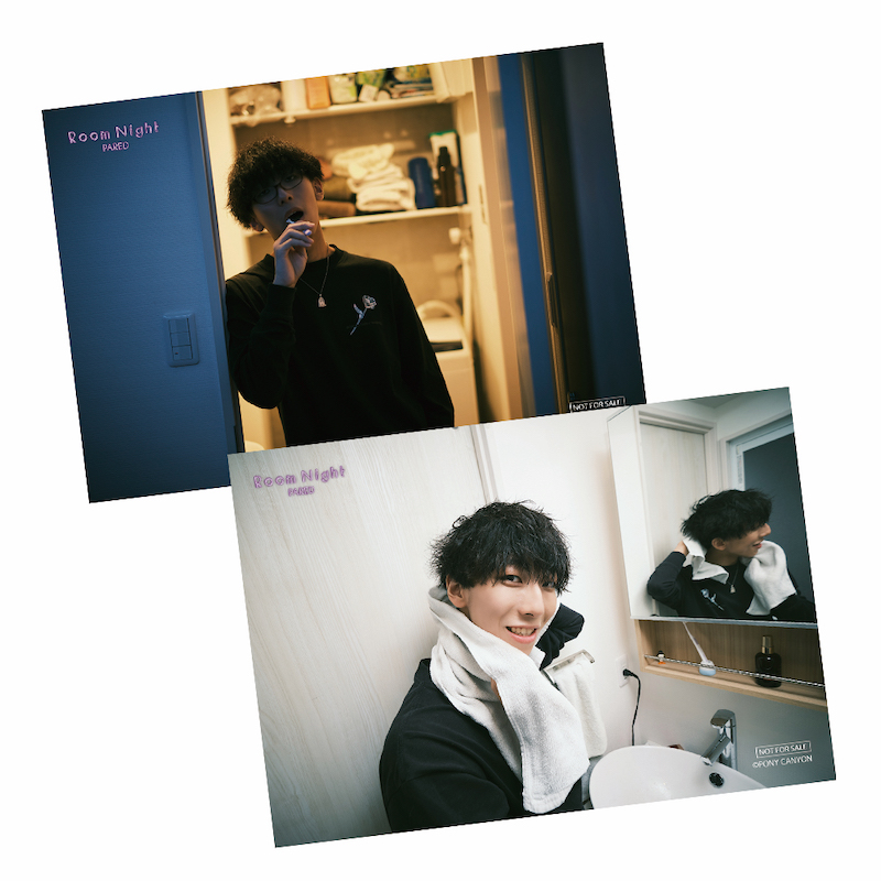 PARED “Room Night” Normal Edition（CD Only）Release on March16th,2022 No.2