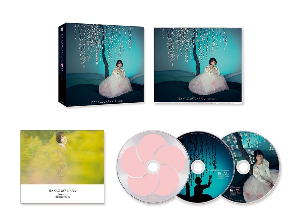 【canime limited version】Hanazawa Kana Album "blossom" canime limited version (CD+2BD) Release on 23rd Feb 2022. No.2