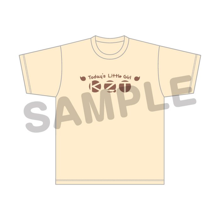 【Today's Little Girl】T-shirt (kozato logo) XL Size