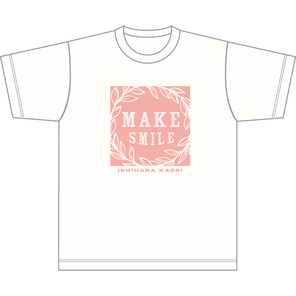 Ishihara Kaori 2nd LIVE "MAKE SMILE" T-shirt A／size S
