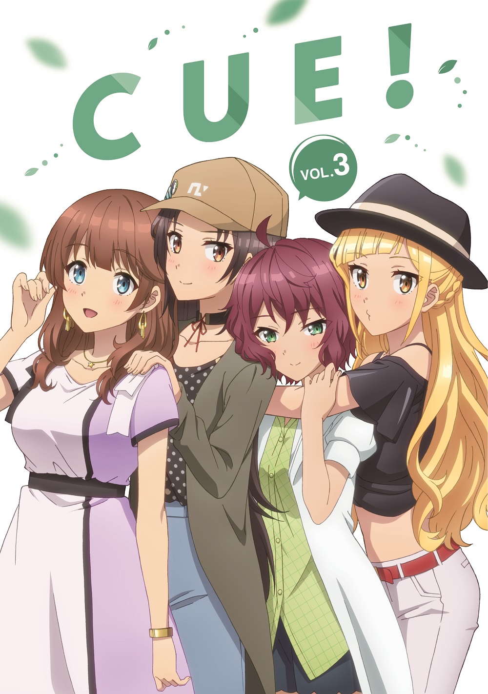 TV animation"CUE!" Vol.3(Blu-ray) Release on May 18th, 2022