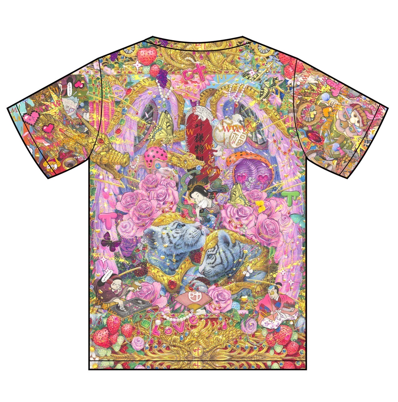 KANO SISTERS×YASUTO SASADA Art Collaboration T-shirt No.3