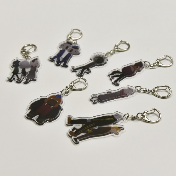 【ODDTAXI in the Woods】Acrylic Key Chain(7types random) Release on mid-June,2022 No.9