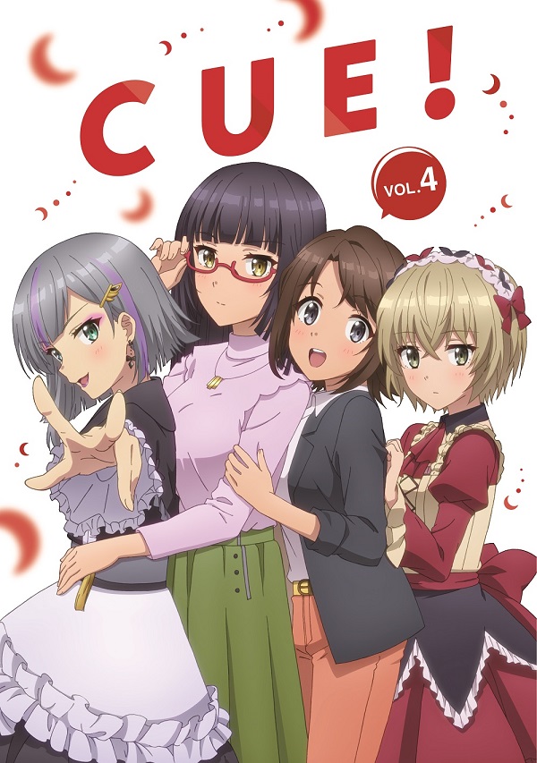 TV animation"CUE!" Vol.4(Blu-ray) Release on June 15th, 2022