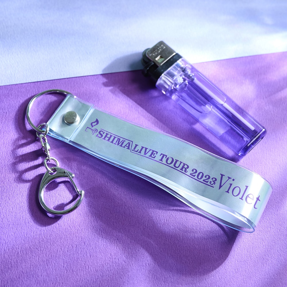 Silver Tape Key Chain [SHIMA LIVE TOUR 2023 ~Violet~]