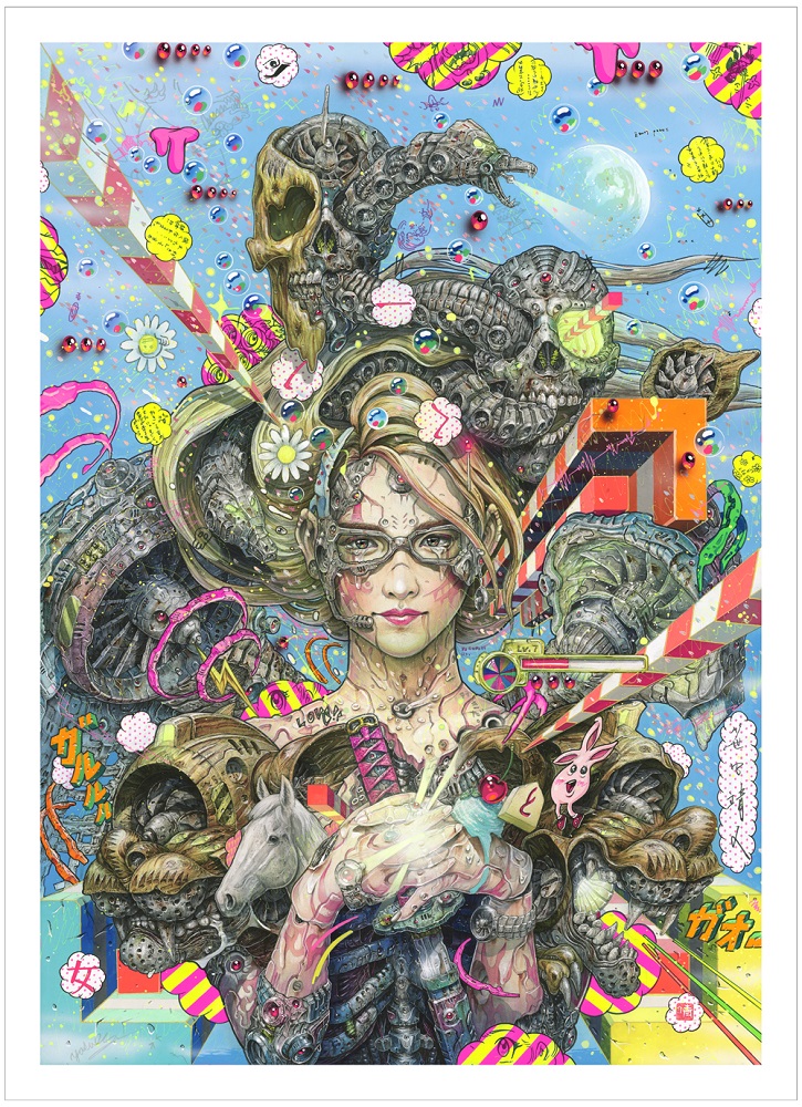 NINJA GIRL Digital Print (YASUTO SASADA) No.1