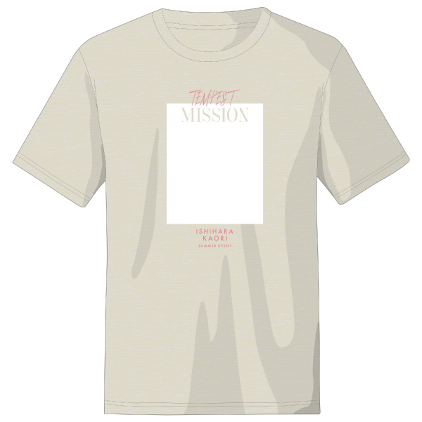 Ishihara Kaori SUMMER EVENT "TEMPEST MISSION"  T-shirt size M No.1