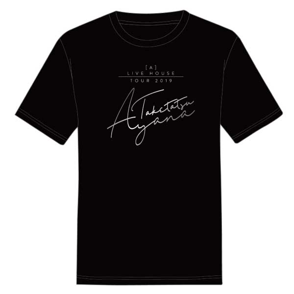 TAKETATSU AYANA LIVE HOUSE TOUR 2019 "A" T-shirt size XXL