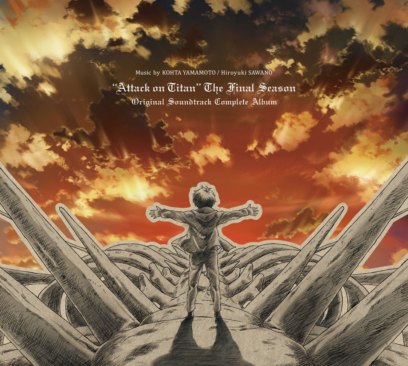 Attack on Titan The Final Season Original Sound Track Complete Album July 17, 2024 No.1