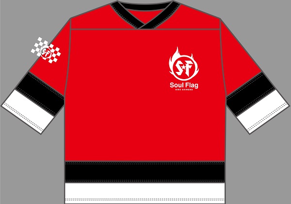 Shimono Hiro "Soul Flag" Hockey Shirt size S