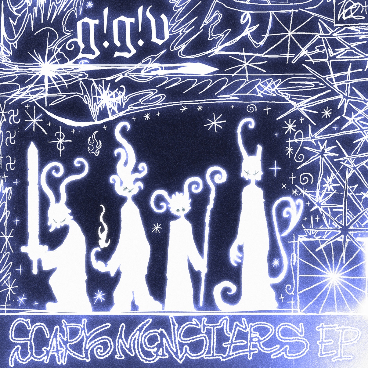 go!go!vanillas "SCARY MONSTERS" EP [CD Only] No.1
