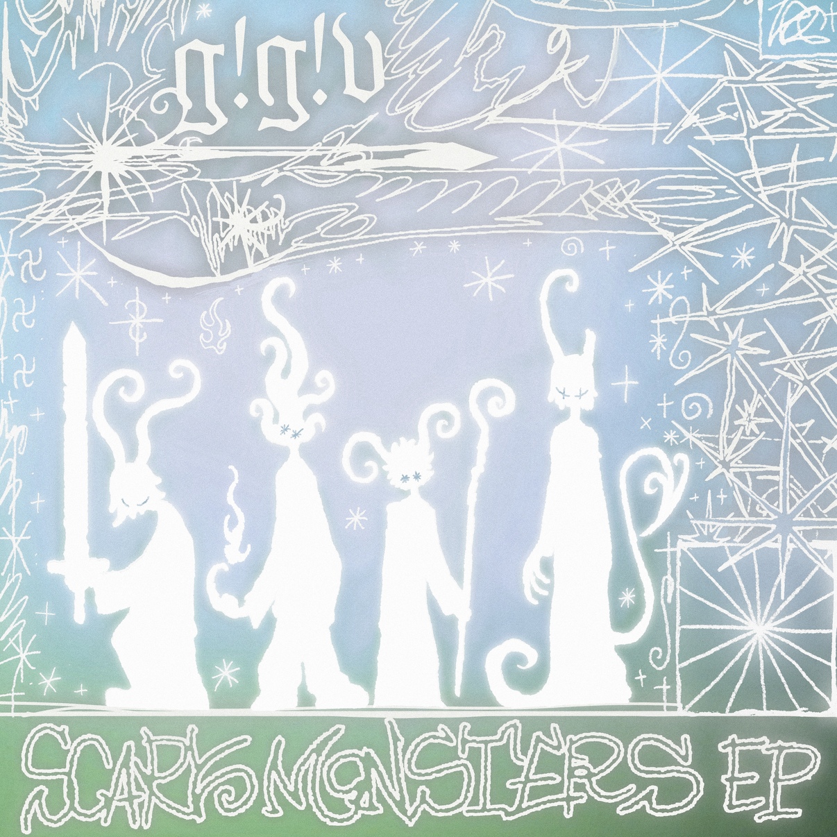 go!go!vanillas "SCARY MONSTERS" EP [CD+Blu-ray] No.1