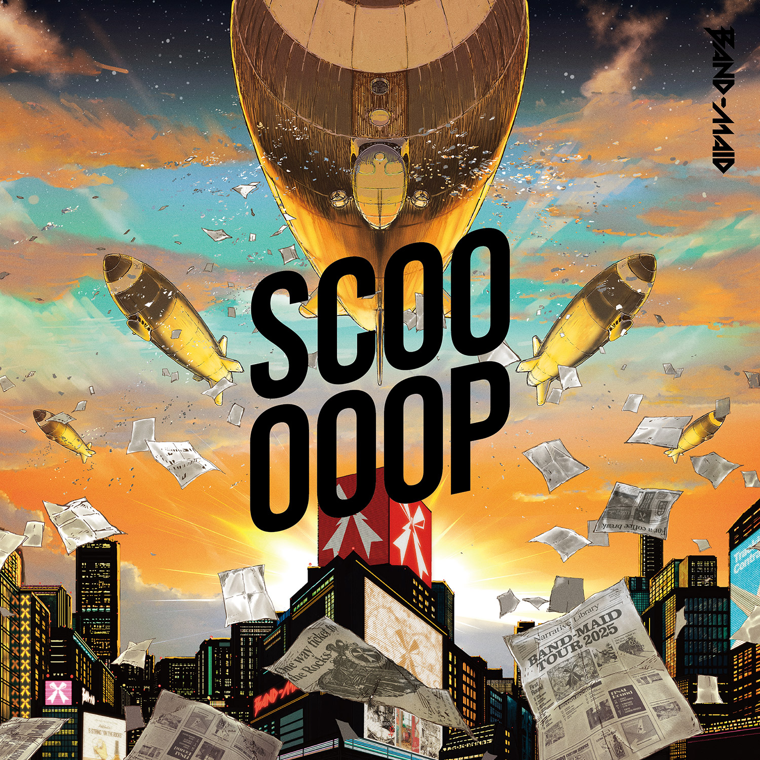 【Early Pre-order Bonus】BAND-MAID "SCOOOOOP" (Limited First Edition)(CD+DVD)