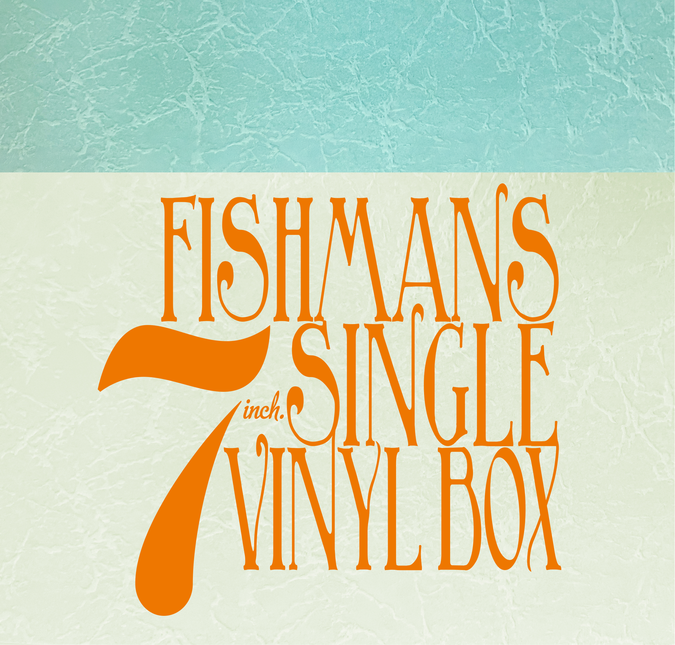 FISHMANS 7INCH. SINGLE VINYL BOX (8 vinyl records) No.1