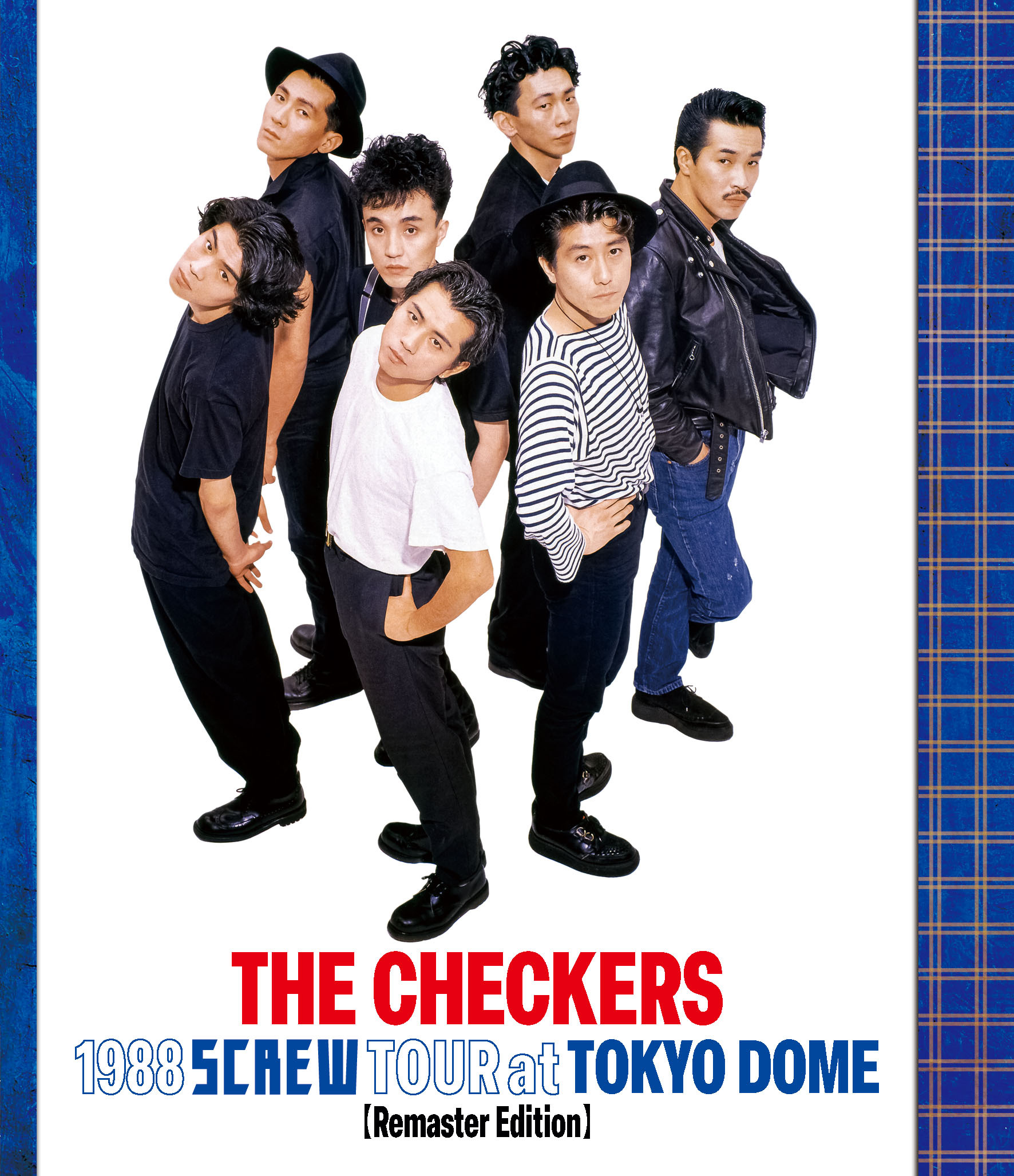 THE CHECKERS "1988 SCREW TOUR at Tokyo Dome [Remaster Edition]" Blu-ray No.1