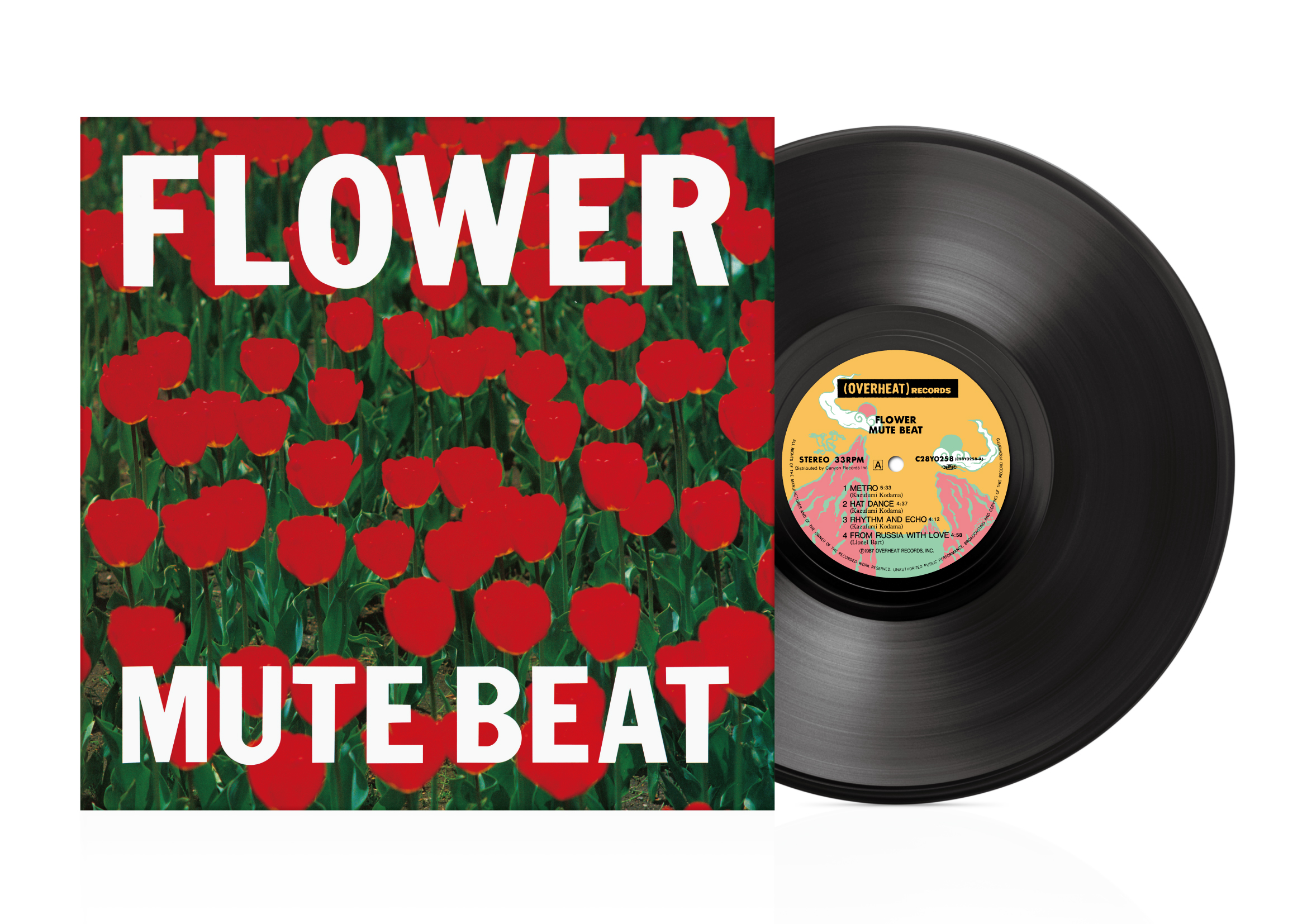 MUTE BEAT "FLOWER"【12inch Vinyl】Release on November 3rd, 2024