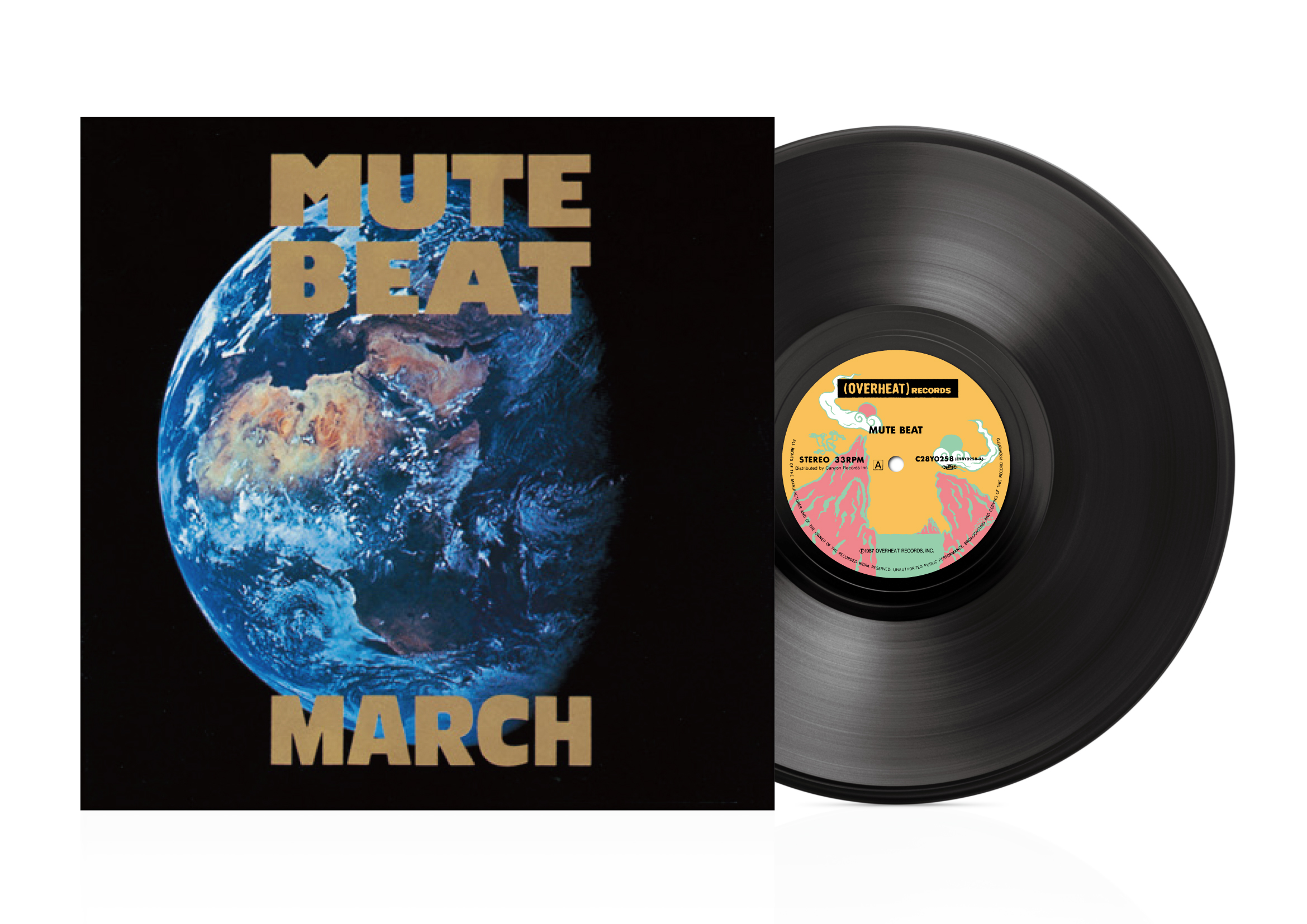 MUTE BEAT "MARCH"【12inch Vinyl】Release on November 3rd, 2024