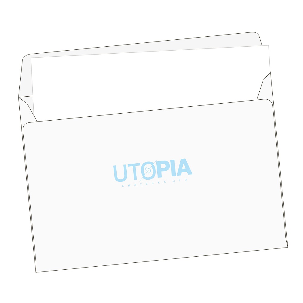 Amatsuka Uto CD "UTOPIA" Normal edition (CD only) release on December15th,2021 No.3