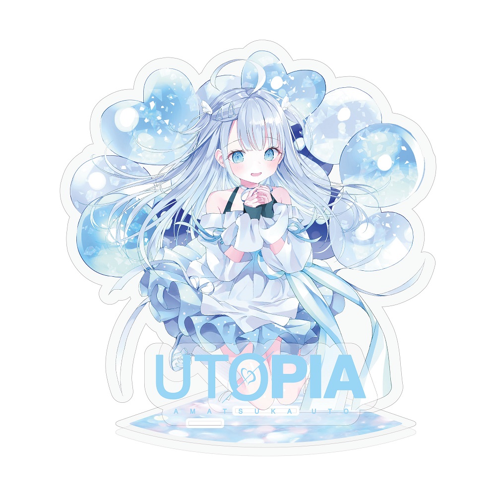 【Ponycanyon Online Limited Version / Tenshimp Set】Amatsuka Uto CD "UTOPIA" limited merch set (CD+Acrylic Stand) release on December15th,2021 No.4