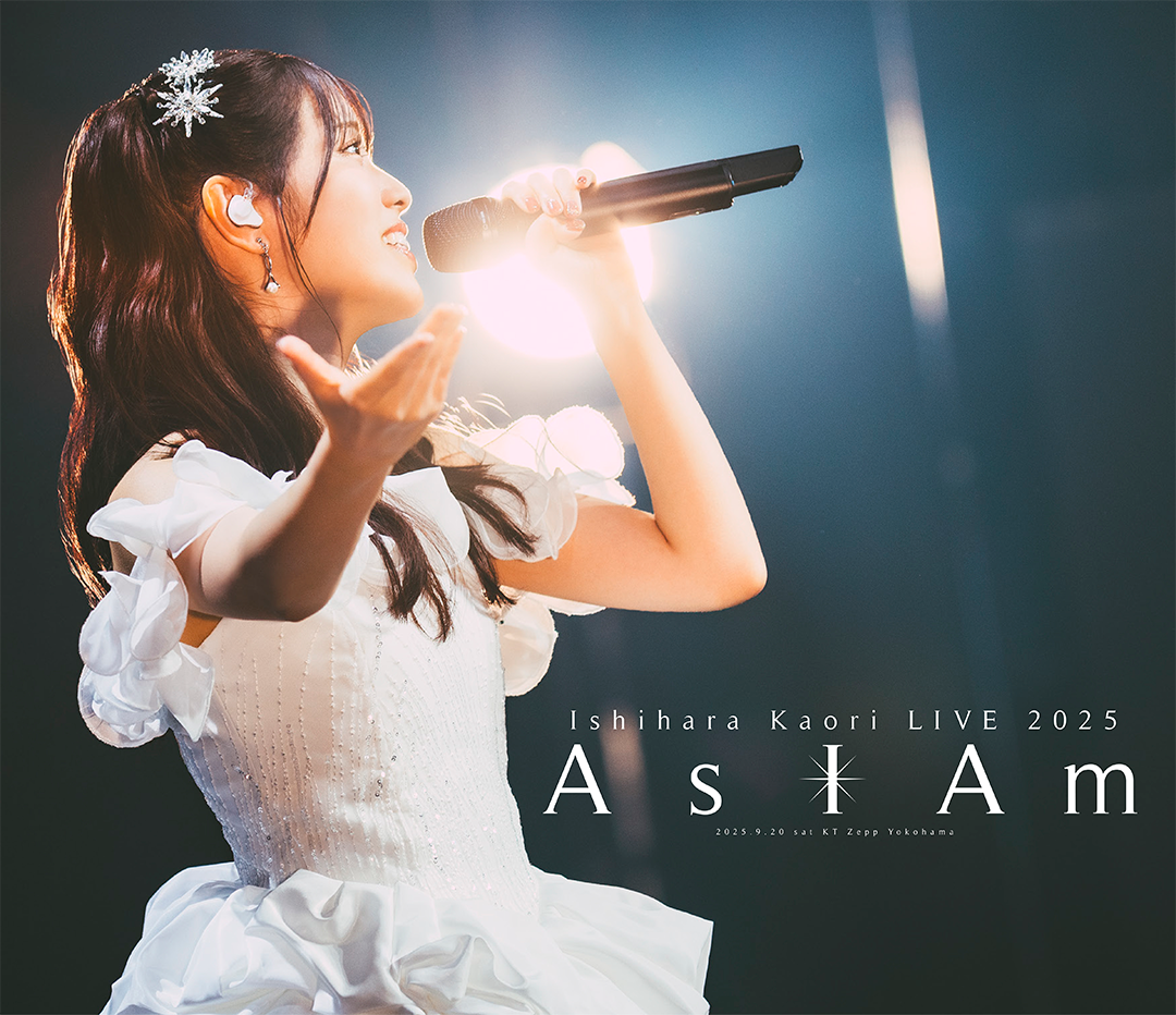 [Normal Edition] Kaori Ishihara LIVE 2025 -As I Am- Blu-ray (2 Blu-ray Discs) No.1