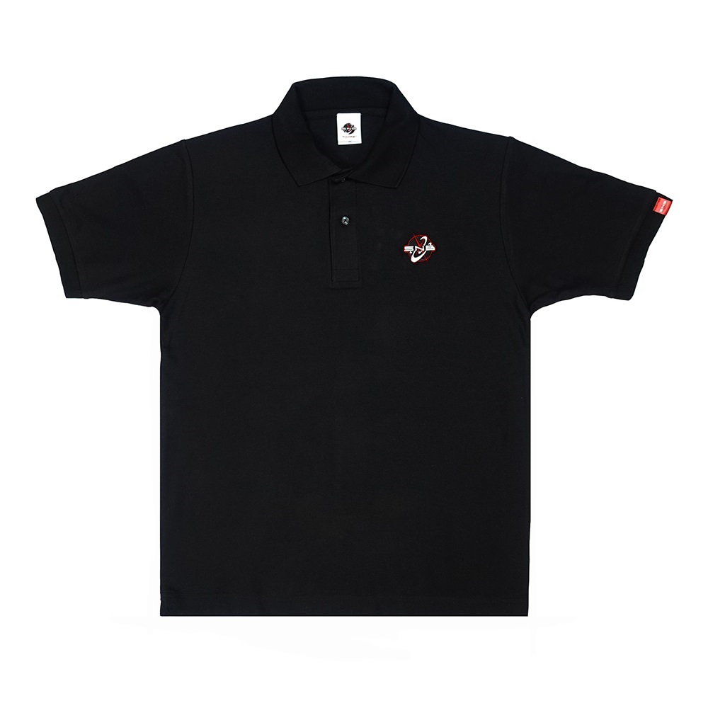 SNB Logo Embroidered Polo shirt. Black size M