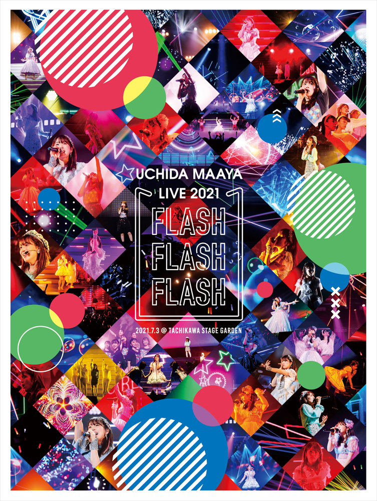 UCHIDA MAAYA LIVE 2021"FLASH FLASH FLASH" DVD Release on Dec 15th 2021