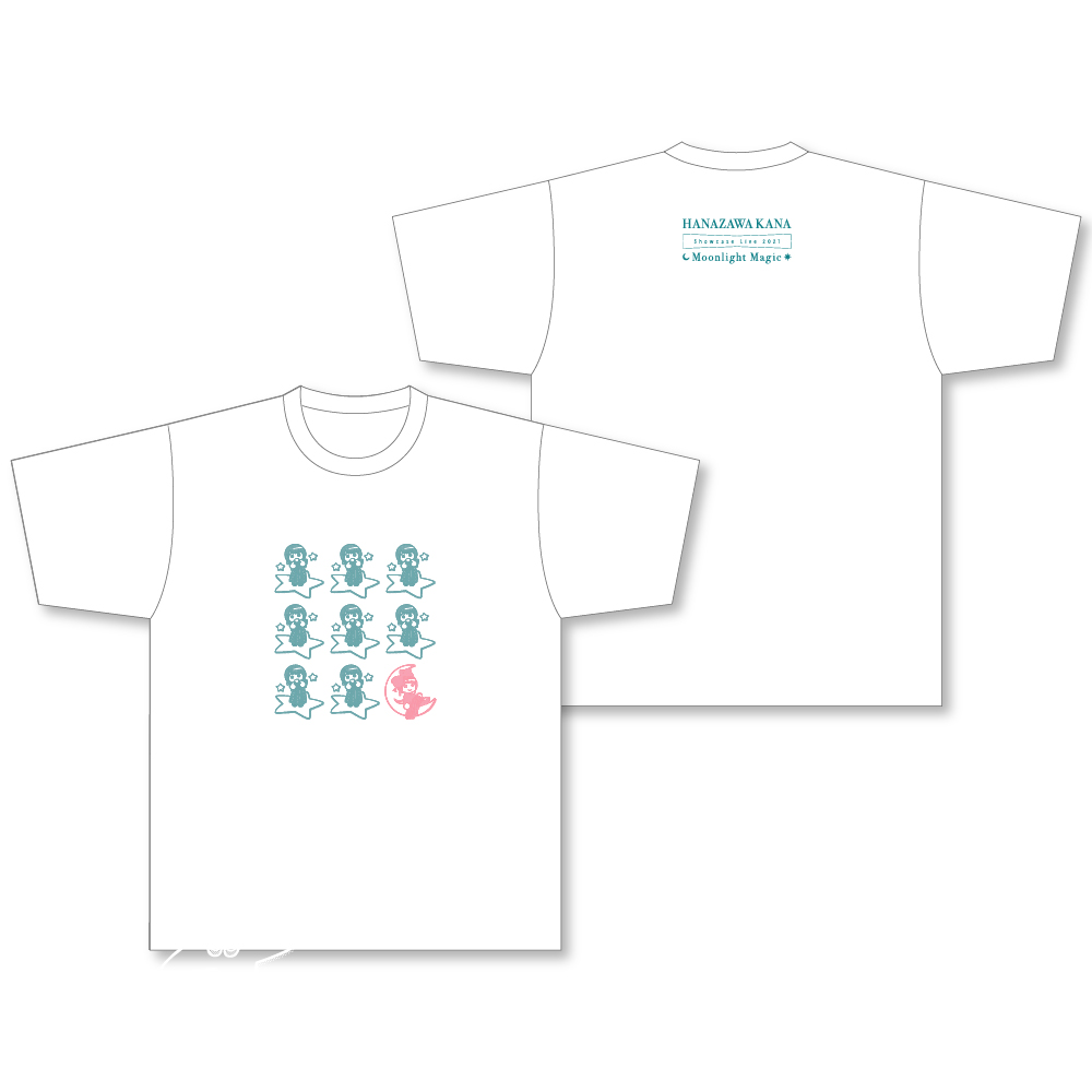 HANAZAWA KANA Showcase Live 2021 "Moonlight Magic"T-shirt(Size XL)
