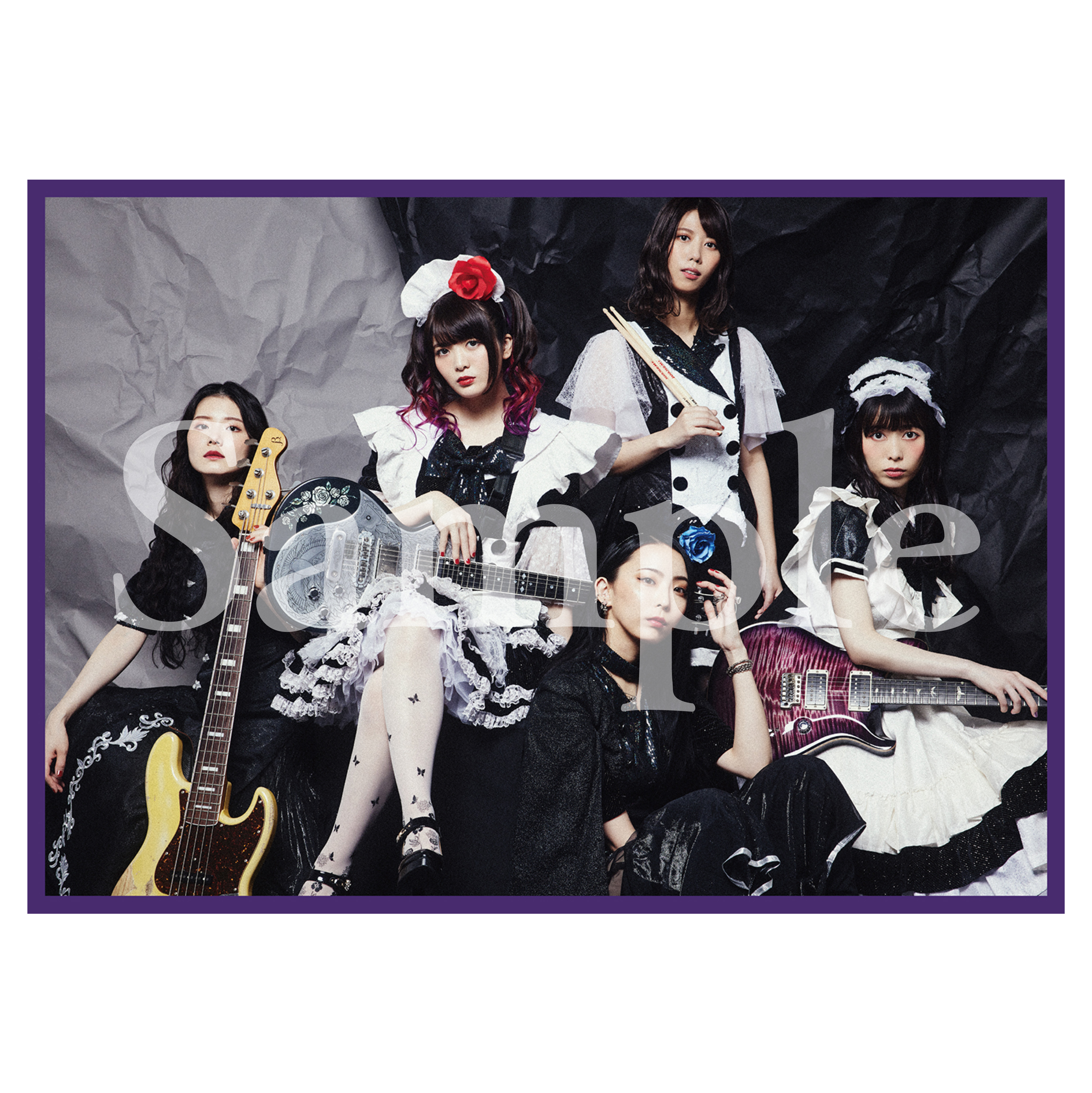 BAND-MAID Official Score for Unseen World Release on January 31st ,2022 No.2