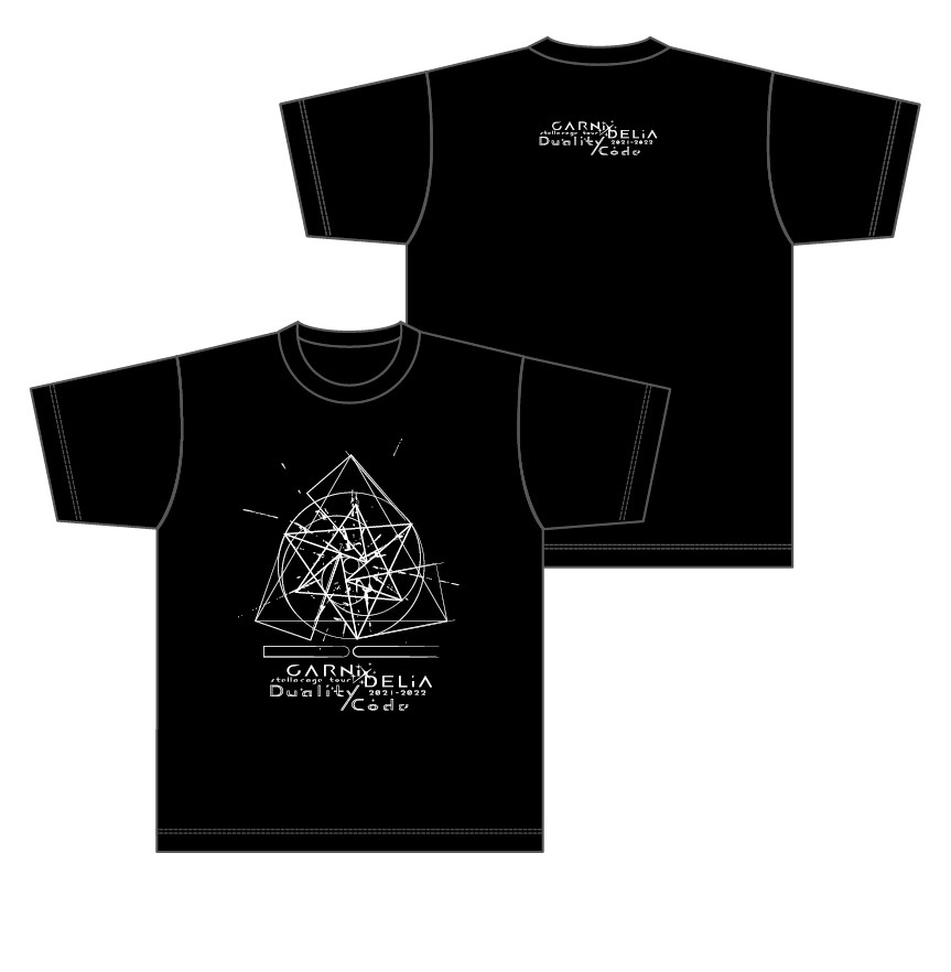 【GARNiDELiA stellacage tour 2021→2022 “Duality Code”】T-shirt XL