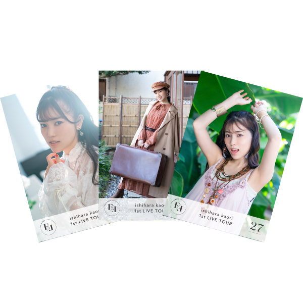 Ishihara Kaori 1st Live Tour Face To Face Photo A Set Character Accessory Ponycan Shop Online Store Featuring Anime And Voice Actors Products