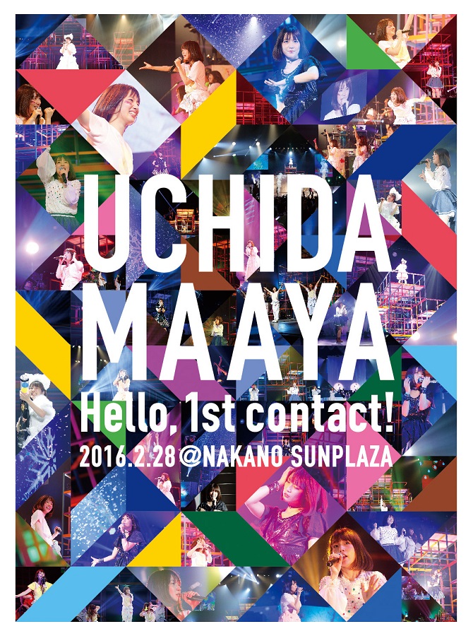 UCHIDA MAAYA 1st LIVE "Hello,1st contact!" Blu-ray (BD) No.1